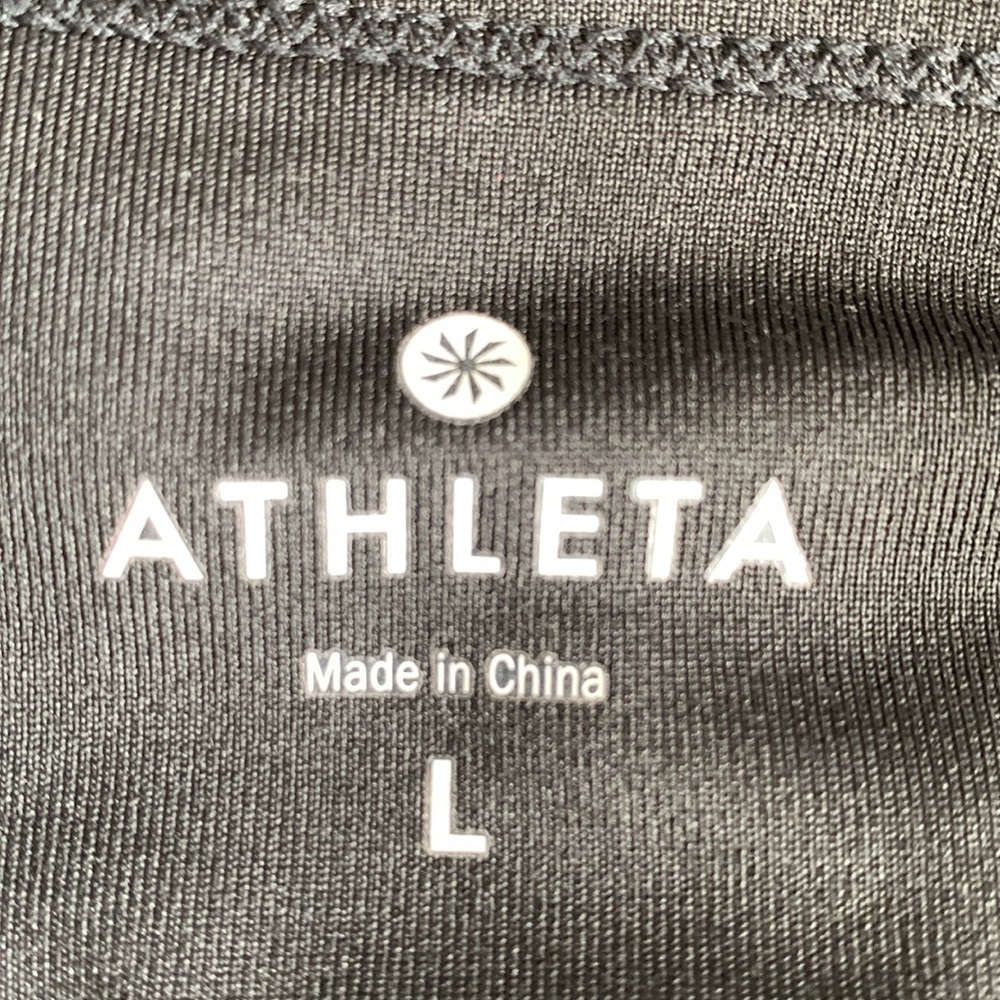 Athleta womens black skort skirt size large athletic pickleball tennis stretch - Picture 3 of 16
